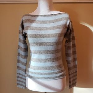 Vince striped cashmere sweater